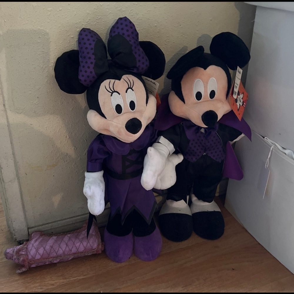Mickey and Minnie greeters